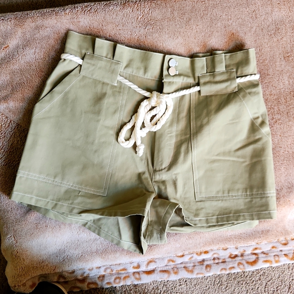 Paper bag shorts